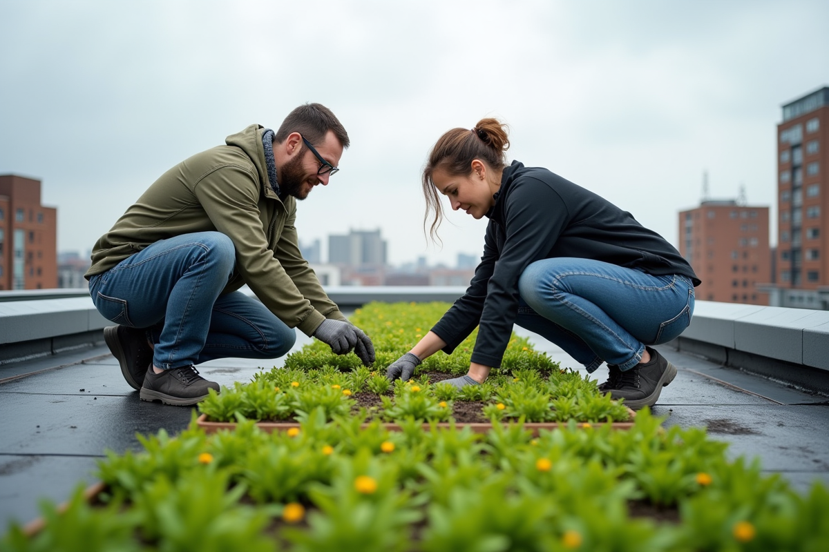 Mise en place d&rsquo;un toit végétalisé : avantages et raisons